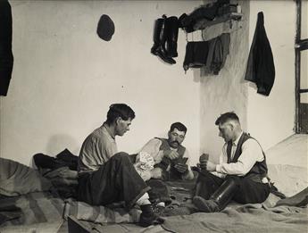 MARGARET BOURKE-WHITE (1904-1971) Suite of 4 photographs from Czechoslovakia.